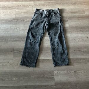 PacSun Black Pinstripe Chino Pants